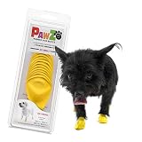 ポウズ (PAWZ) ラバードッグブーツ 日本限定パッケージ イエロー XXS サイズ