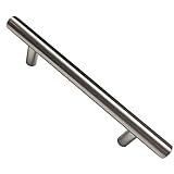 Southern Hills Stainless Steel 8 Inch Cabinet Drawer Pulls, 5 Inch Screw Spacing, Modern Cabinet Har