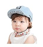 babycrown ベビー デザインキャップ おしゃれロゴ キッズ帽子　デニムブルー