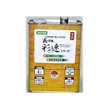 太田油脂 匠の塗油　彩速シリーズ/木部用保護・着色自然塗料 赤錆色 4L