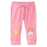 ジンボリー ベビー 新生児用 虹 総柄プリント パンツ 3m-6m GYMBOREE ピンク [並行輸入品]