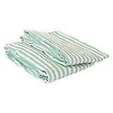 Bacati Ikat Mint Stripes 2 Pc Muslin Crib Sheets by Bacati