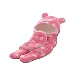 Burning Go　赤ちゃん おくるみ 足つき タオルケット ブランケット 包み込む やわらか 星柄 着ぐるみ 防寒 厚い 新生児 出産祝い