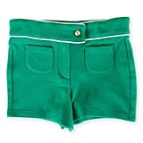 (ジャニーアンドジャック)JANIE AND JACK グリーン ポロ生地 ショートパンツ 3-6M/60-65cm [並行輸入品]