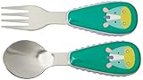 Skip Hop Baby Zoo Little Kid and Toddler Fork and Spoon Utensil Set Multi Eureka Unicorn [並行輸入品]