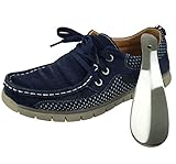 AOLVOポータブルプロフェッショナルシルバーShinyステンレススチールMetal Shoe Horn