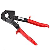 NUZAMAS 自動調整ラチェットケーブルカッターは、最大240mm2までカットします。アルミ銅線カットHS-325Aワイヤカットラチェットハンドツール