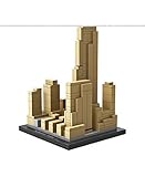 MICRO-BRICKLAND Rockefeller Center Bricks Sets for Kids Teens Construction Toy Building Kit, Compati
