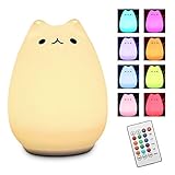 ＴＫＳＴＡＲ リモコンLEDナイトライト、子供、赤ちゃん、タッチコントロール、5つの照明モード、静止/呼吸/点滅、明るさ調節、USB充電、タイマー機能 JU-LC101 (LC101-02) [並行輸