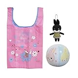 (株)内藤デザイン研究所 ラパン・レーヴ・ドゥ エコバッグ(ピンク)&ベビーボール&マスコット