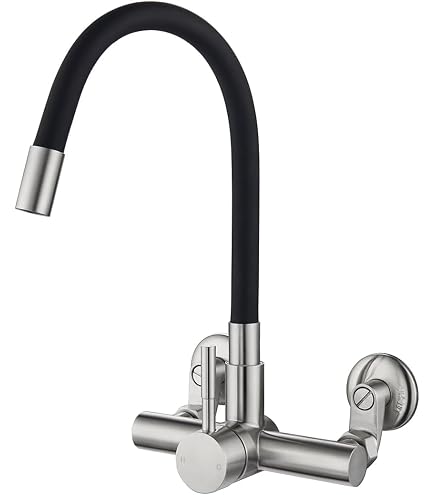Amazon | Zxyler シングルレバー混合水栓｜ステンレス製キッチン/洗面