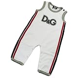 [ディーアンドジージュニア] D&G JUNOR ノースリーブ ボディースーツ DGL04505WHT 3Mサイズ