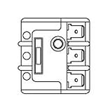 パナソニック(Panasonic) フル端子式端子台 3極2分岐タブ端子型 WCT6131