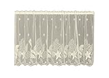 遺産レースシースケープ60-inch Wide 24インチドロップTier by、ホワイト 60"x30" 6155E-6030