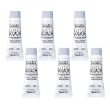 リキテックス アクリル絵具 リキテックス ガッシュ・アクリリック チタニウムホワイト 10mL 【6本】