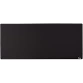Pixio マウスパッド ゲーミング Wave ブラック XXLサイズ 900×400×2mm デスクマット クロス 表面 ラバーゴム 黒 大型