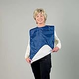 Large Adult Everyday Wipe Clean Waterproof Bib Clothes Protector by BetterLife