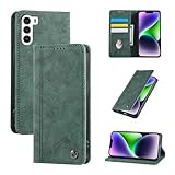 KW-LINK Galaxy A53 5G ケース 手帳型 ギャラクシーa53ケース マグネット開閉 カード収納 docomo SC-53C ケース au SCG15 カバー 耐衝撃 軽量 Galaxy A53 手帳型ケース おしゃれ 財布型 高級レザー 肌触り良い galaxya53スマホケース スタンド機能 全面保護 シンプル 携帯カバー(ブラック)