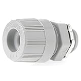 Woodhead 5532W Cable Strain Relief Grip O-Ring Locknut Max-Loc Cord Seal Straight Male 1/2 NPT Threa