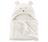 Carter's SLEEPWEAR ユニセックス・ベビー カラー: ホワイト