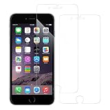 [2枚入り] LOOF iPhone 6 Plus / 6s Plus 用 保護フィルム 簡単貼り付け 画面保護 ソフトフィルム 気泡なし 傷防止 割れ防止 フィルム 耐衝撃 衝撃吸収 高感度 高透過率 保護シート [iPhone 6 Plus / 6s Plus/クリア仕様]