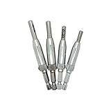4 Pics Doors Windows HSS Self Centering Hinge Drill Bits Cabinet Tool Set [並行輸入品]