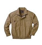 空調服-長袖ワークブルゾン 服のみ　KU91400 20（キャメル） L