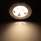 LIXADA 7W 12V DC IP67 LED　埋め込み式 誘導灯　グラウンドライト　防水機能を搭載　ハイパワー　強化ガラス　お庭 や 駐車場 等に!　CE RoHS認証