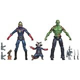 Marvel Universe Guardians of the Galaxy Drax the Destroyer Starlord Rocket Raccoon and Groot Set [並行