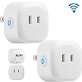 GMYLE スマートコンセント　スマートプラグ　ワイアレス　wifiソケット　スマートスイッチ　アウトレット　Android/iOS /iPhone/iPod touch/iPad 対応　アプリ無料ダ