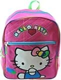 Sanrio Hello Kitty 16" Large School Backpack Bag Blue Coverall with One Flat Front Pocket [並行輸入品]