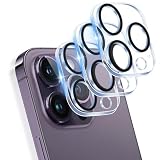 JCJCLY【3枚セット】 iPhone 14 Pro/iPhone 14 Pro Max カメラフィルム レンズ 保護 フィルム カバー 全面保護 強化ガラス 硬度9H 耐衝撃 キズ防止 防指紋 高透過率 黒縁取り 露出オーバー防止 貼り付け簡単 気泡なし アイフォン14プロ / 14 プロマックス 対応JCIP14P3J