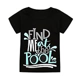 Franterdベビーシャツ夏シャツLittleボーイズGirls幼児用ピザ& Letterプリントトップス半袖Tシャツトップス 2T
