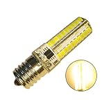 GLMING E17 80-2835 SMD ハイパワー LED 4W 450ルーメン LED電球 シリコンクリスタル SCR調光ライト AC 110V 120V 30W T4 E17口金 ハロゲン置