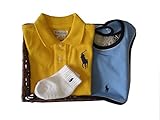 ラルフローレンの子供服　POLO　RALPHLAUREN　ベビー　出産お祝いセット（長袖）　男の子　８０ｃｍ　９ヶ月～１２ヶ月用 [並行輸入品]