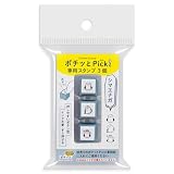 こどものかお ポチッとPick!専用３個 シマエナガ 1851-012