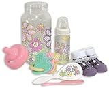 Stephan Baby Bottle Bank Gift Set, Pretty in Paisley Flutterby Garden by Stephan Baby [並行輸入品]