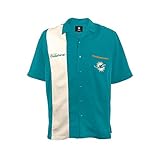 NFL Miami Dolphins " Strike " Plusメンズボーリングシャツ、3-xl