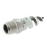 Blesiya 1/4インチオス　1〜10 Mpa　高品質　316ステンレス鋼製　スパイラルジェットコーン　噴霧ノズル　排ガス処理　排水処理