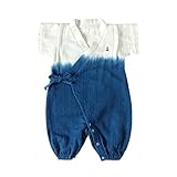 BOBO じんべい2wayドレス 天然藍 18142025