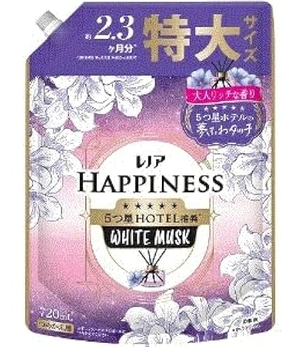 レノアハピネス夢ふわタッチ リラックスナイトホワイトムスク 1220mL×7個 レノアハピネス夢ふわタッチ リラックスナイトホワイトムスクの香り