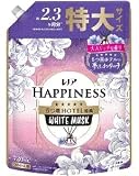 レノアハピネス 夢ふわタッチ 柔軟剤, ホワイトムスクの香り, 詰め替え特大 720ml, 2.3ヶ月分 (1)