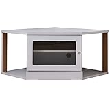 アビライト 大川家具(日本製) リビングTVシリーズ コーナーボード ホワイト EN-0042