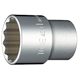 トネ(TONE) ソケット(12角) 4DB-32 差込角12.7mm(1/2") 二面幅1inch インチ