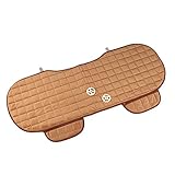 Sedeta 車後部座席クッション 後列ダイヤモンドシェイプシートクッション カバーパッド 通気性ソフト 快適 有用 代謝