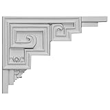 Ekena Millwork SB09X06ER-R 9-Inch W by 6 1/2-Inch H by 1/2-Inch D Austin Stair Bracket, Right [並行輸入品