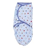 Summer Infant社製 [スワドルミー ベビー おくるみ] 01.ブルースポーツ【a-73960B】ステージ2【S/M-単品】