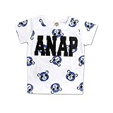 アナップ（ANAP） ナップくん総柄Tee【019ブルー/80】