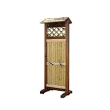 屋根付垣（竹垣フェンス）　ミニ型　幅1.5尺　W45cm×H126cm