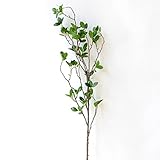 1 PC人工花葉グリーン植物シミュレーションブランチBranch Plant Leaves One Size グリーン 8247581